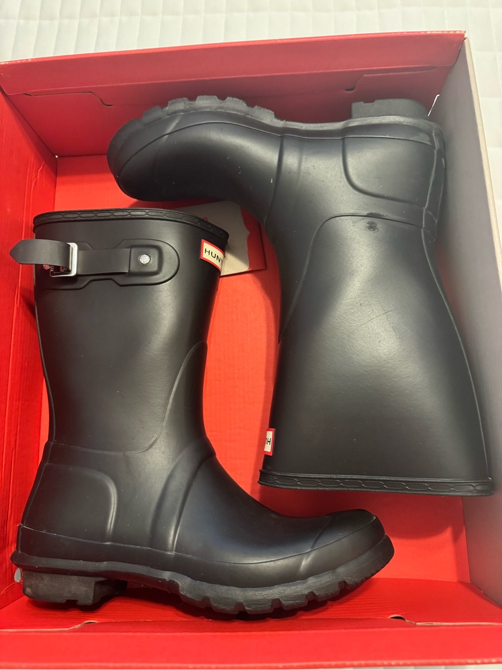 Hunter Original Short Rain Boots - Women 8
